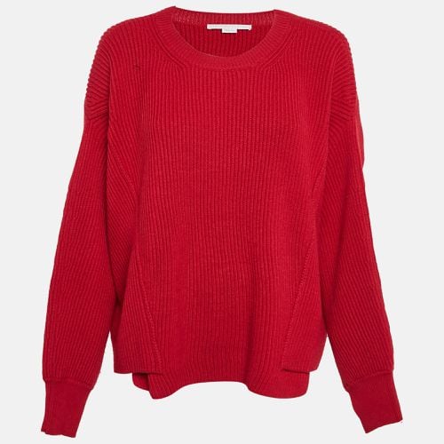 Rib Knit Dolman Sleeve Asymmetric Sweater M - Stella McCartney - Modalova