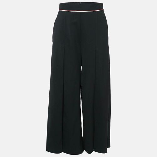 Wool Pleated Wide Leg Pants S - Stella McCartney - Modalova