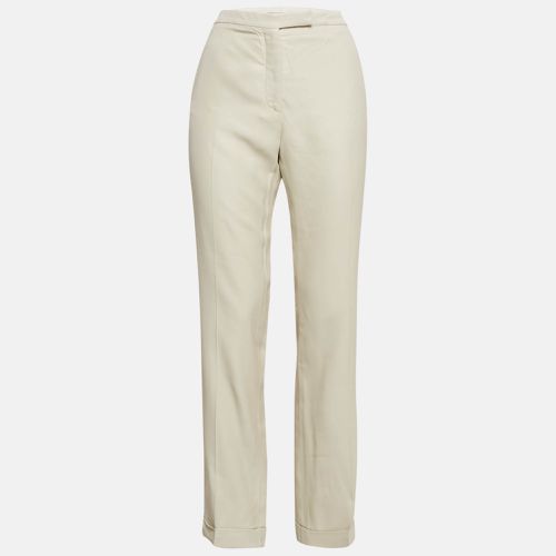 Off- Gabardine Tailored Trousers M - Stella McCartney - Modalova