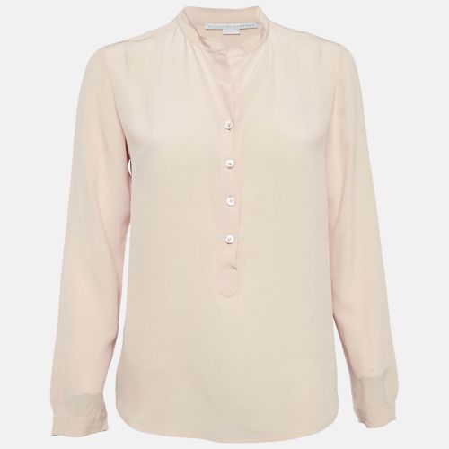 Silk Half Placket Blouse M - Stella McCartney - Modalova