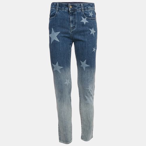 Washed Star Print Denim Jeans M Waist 28" - Stella McCartney - Modalova