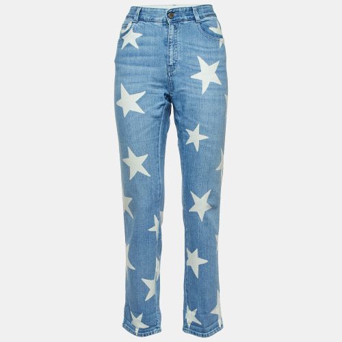 Star Print Denim Slim Fit Jeans M/Waist 34" - Stella McCartney - Modalova