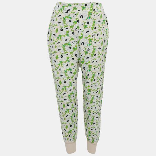 Floral Print Crepe Trousers S - Stella McCartney - Modalova