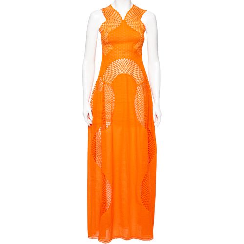 Lace & Mesh Inset Sleeveless Maxi Dress XS - Stella McCartney - Modalova