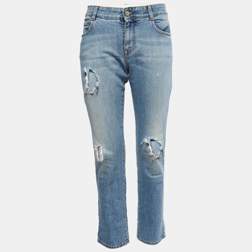 Washed & Distressed Denim Jeans S Waist 27" - Stella McCartney - Modalova