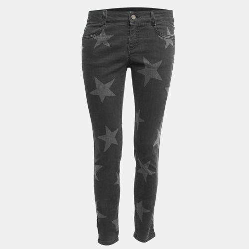 Star Print Denim Skinny Jeans M Waist 27" - Stella McCartney - Modalova