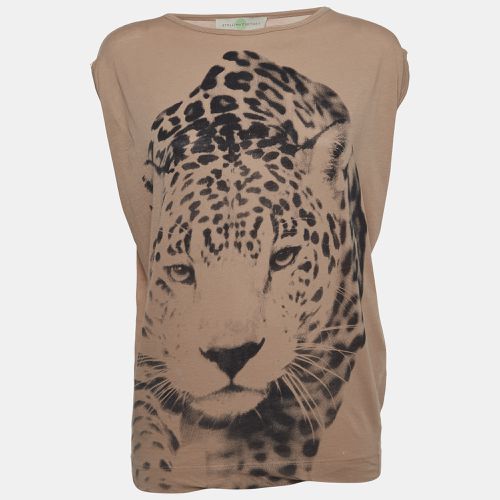 Light Tiger Print Sleeveless T-Shirt S - Stella McCartney - Modalova