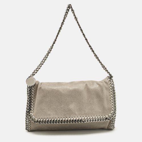 Faux Suede Falabella Flap Bag - Stella McCartney - Modalova