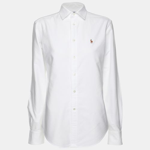 Cotton Button Front Shirt XXS - Polo Ralph Lauren - Modalova