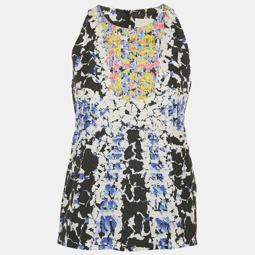 Printed Silk Sleeveless Top S - Peter Pilotto - Modalova