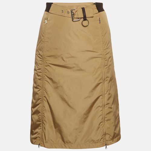 Nylon Zip Detail Knee Length Skirt S - Prada Sport - Modalova