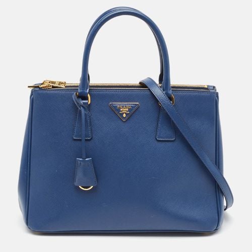 Saffiano Lux Leather Medium Double Zip Tote - Prada - Modalova