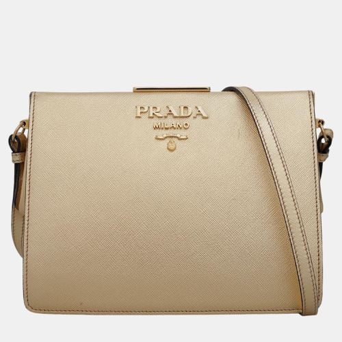 Prada Frame Saffiano Crossbody Bag - Prada - Modalova