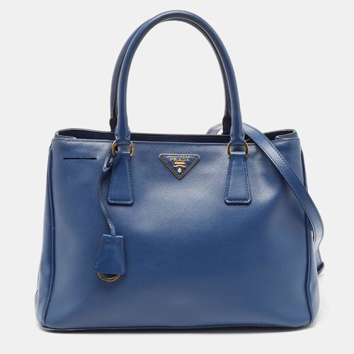 Saffiano Lux Leather Medium Double Zip Tote - Prada - Modalova