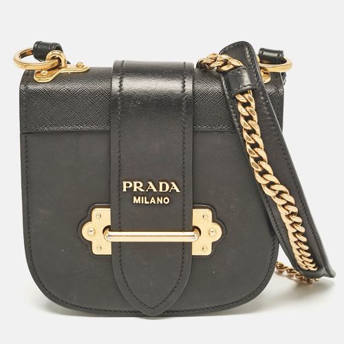 Leather Cahier Flap Crossbody Bag - Prada - Modalova