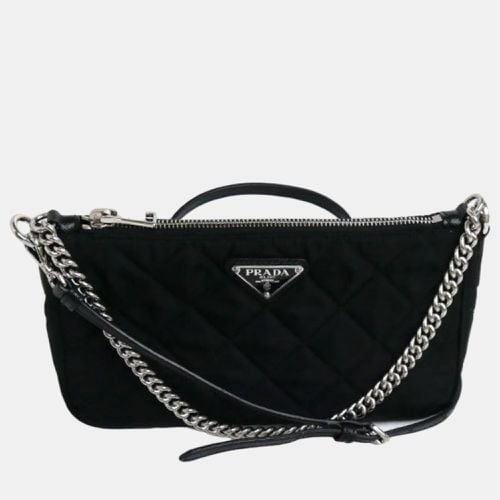 Quilted Chain Shoulder Bag - Prada - Modalova