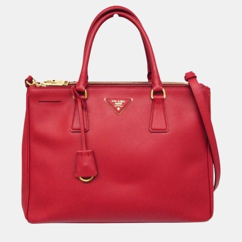 Saffiano Leather Galleria Tote Bag - Prada - Modalova