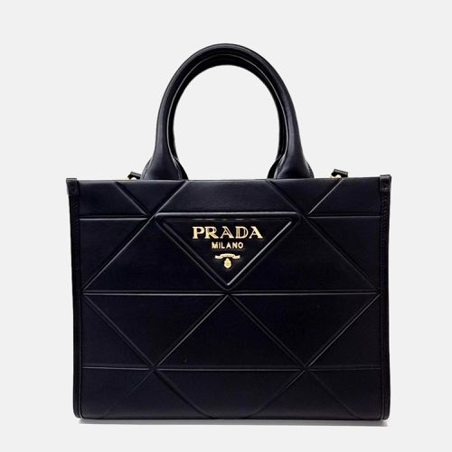 Leather Tote & Shoulder Bag - Prada - Modalova