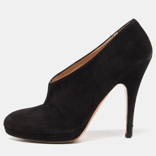 Suede Slip On Pumps Size 38 - Prada - Modalova