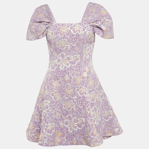 Floral Jacquard Mini Dress M - ROTATE BIRGER CHRISTENSEN - Modalova