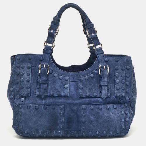 Suede Pebble Studded Tote - Roberto Cavalli - Modalova