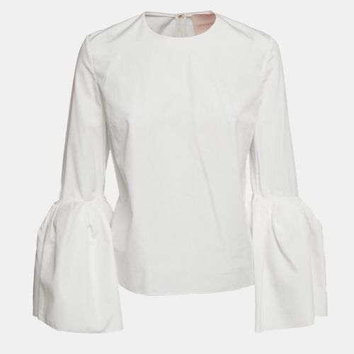 Poplin Bell Sleeve Blouse M - Roksanda Ilincic - Modalova