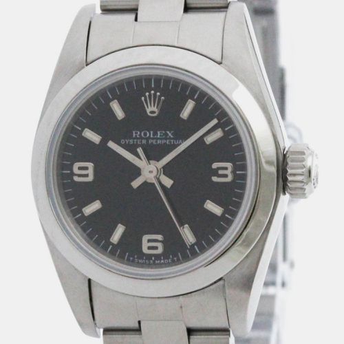 Stainless Steel Oyster Perpetual Automatic Women's Wristwatch 24 mm - Rolex - Modalova