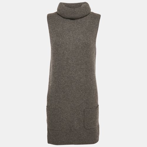 Mélange Wool Turtle Neck Sweater Dress M - Ralph Lauren - Modalova