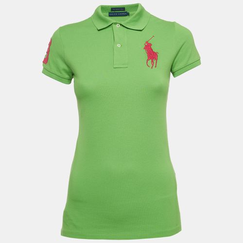 Logo Embroidered Cotton The Skinny Polo S - Ralph Lauren - Modalova