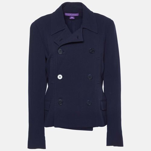 Wool Double Breasted Coat L - Ralph Lauren - Modalova