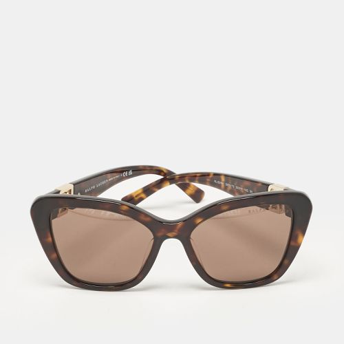 Tortoise RL8216U Logo Cat Eye Sunglasses - Ralph Lauren - Modalova