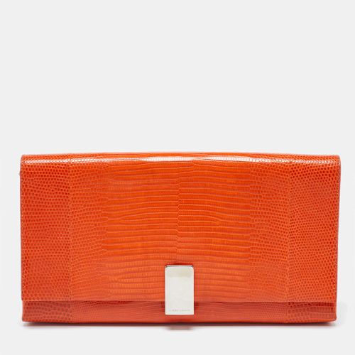 Lizard Flap Clutch - Ralph Lauren - Modalova