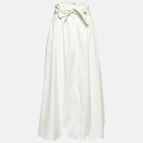 Cotton Belted Maxi Skirt L - Weekend Max Mara - Modalova