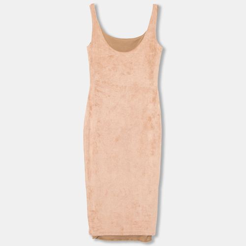 Faux Suede Sleeveless Bodycon Dress S - Windsor - Modalova