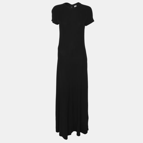 Fluid Jersey Short Sleeves Flared Maxi Dress XS - Toteme - Modalova