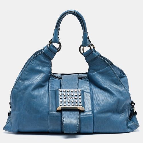 Leather Studded Lock Flap Shoulder Bag - Tod's - Modalova