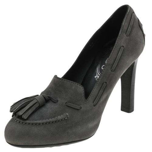 Suede Tassel Loafer Pumps Size 35 - Tod's - Modalova