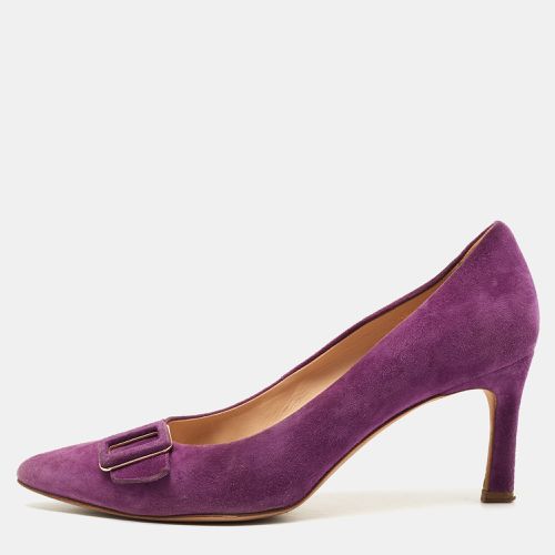 Suede Buckle Pumps Size 39.5 - Tod's - Modalova