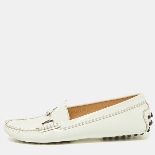 Off Patent Leather Penny Driving Loafers Size 40 - Tod's - Modalova