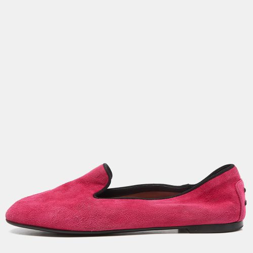 Suede Smoking Slippers Size 36.5 - Tod's - Modalova