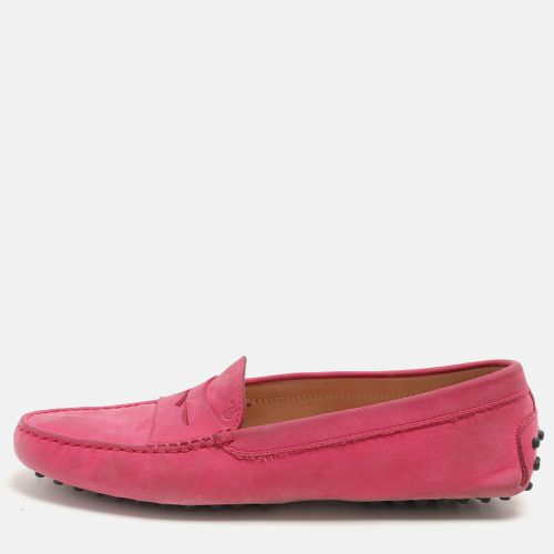 Suede Penny Loafers Size 38.5 - Tod's - Modalova