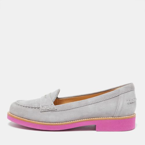 Lavender Suede Donna Loafers Size 37 - Tod's - Modalova