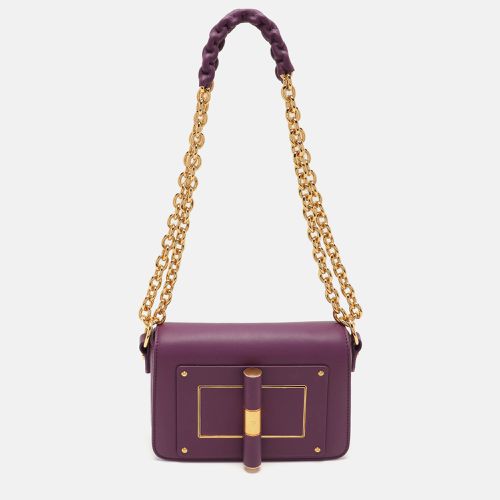 Leather Natalia Chain Shoulder Bag - Tom Ford - Modalova