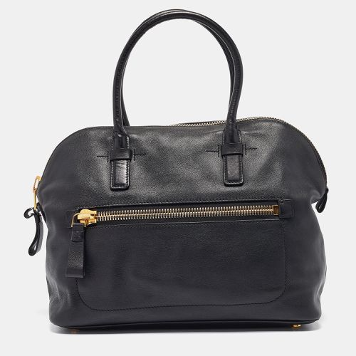 Leather Top Zip Satchel - Tom Ford - Modalova