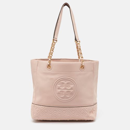 Leather Fleming Tote - Tory Burch - Modalova