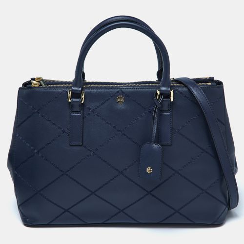 Wild Stitch Leather Robinson Double Zip Tote - Tory Burch - Modalova