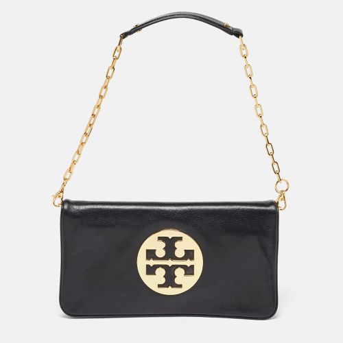 Leather Reva Chain Clutch - Tory Burch - Modalova