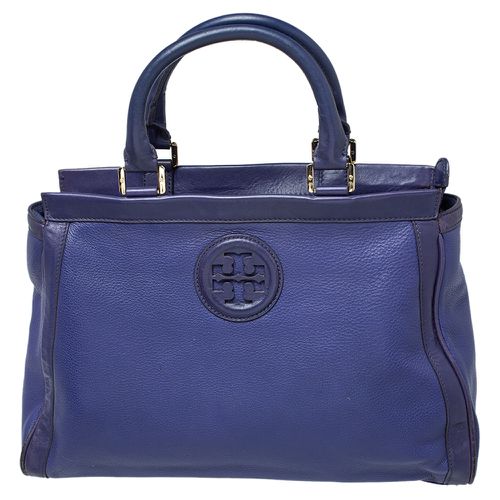 Leather Hannah Tote - Tory Burch - Modalova