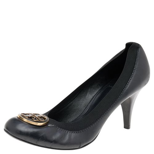 Leather And Elastic Caroline Pumps Size 40 - Tory Burch - Modalova