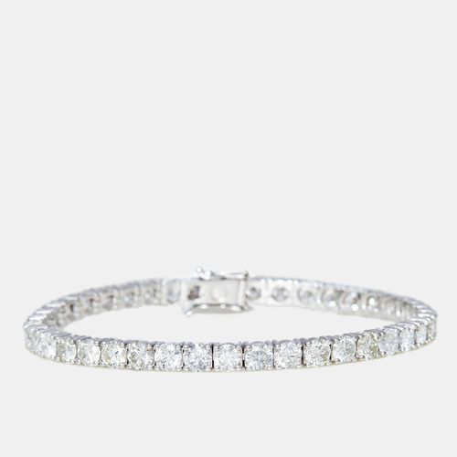 K Gold 10 ct Diamond Bracelet - The Diamond Edit - Modalova